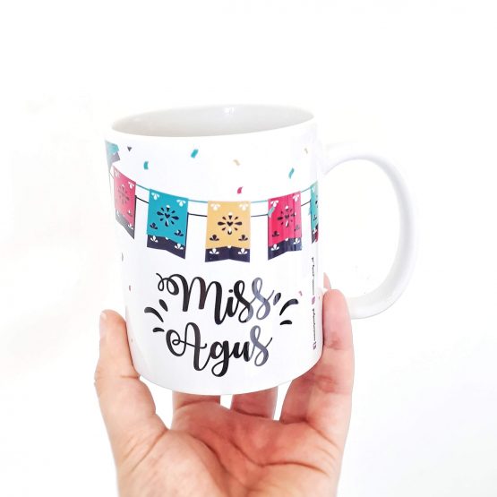 Taza de cerámica personalizada